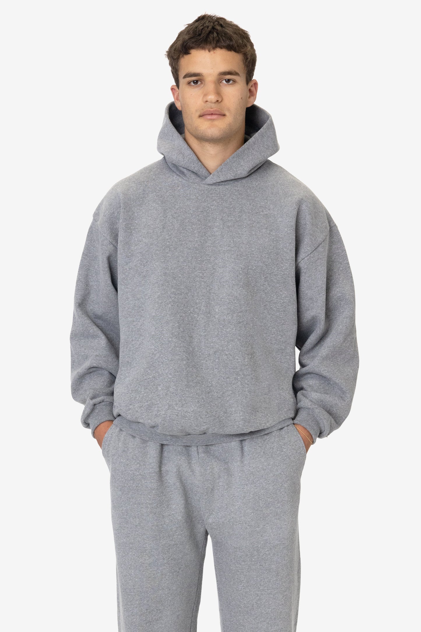 TRF09 - 12 oz. Tri-Blend Gabardine Fleece Hoodie
