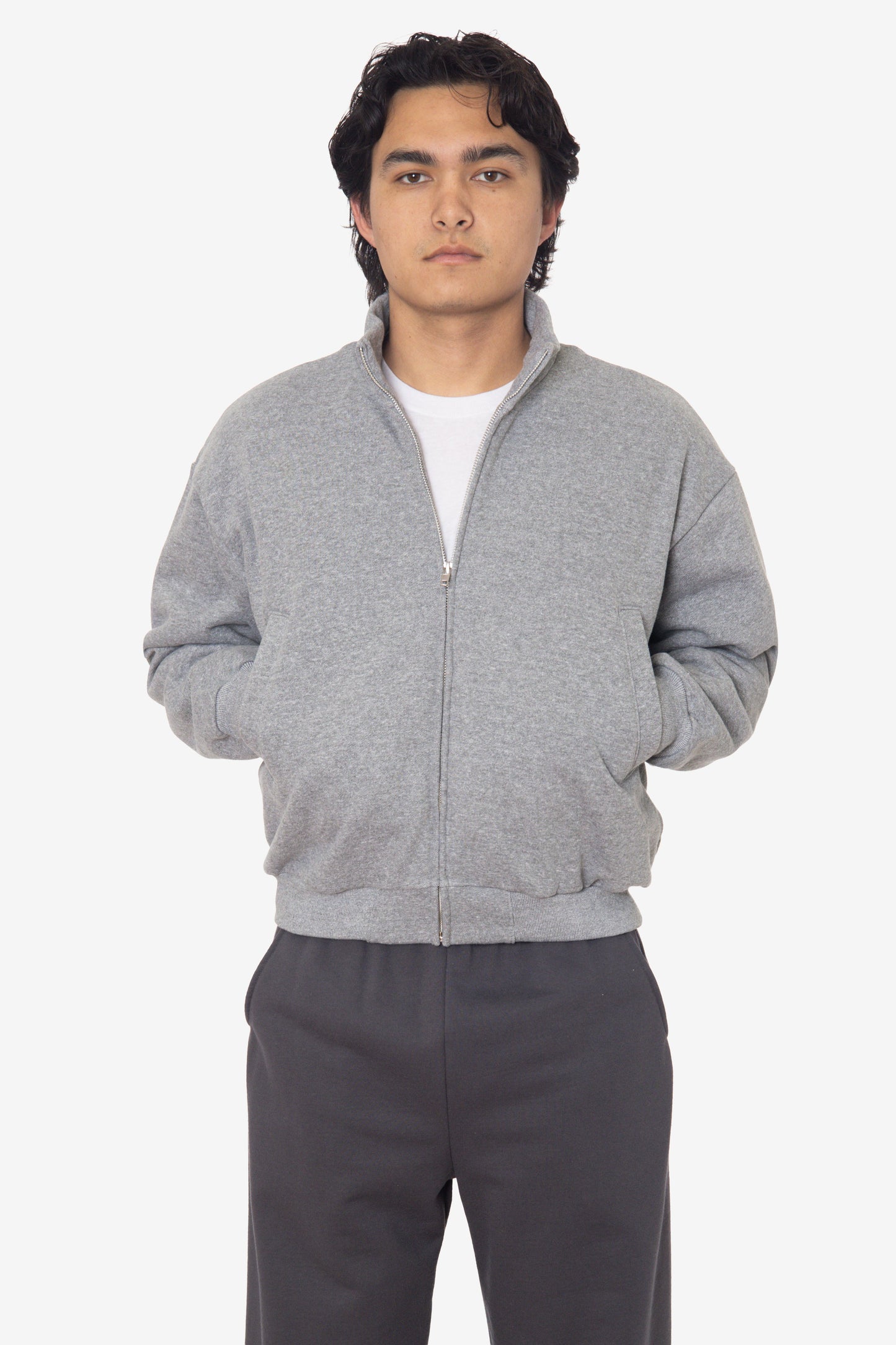 TRF455 - Track Fleece Zip-Up Jacket