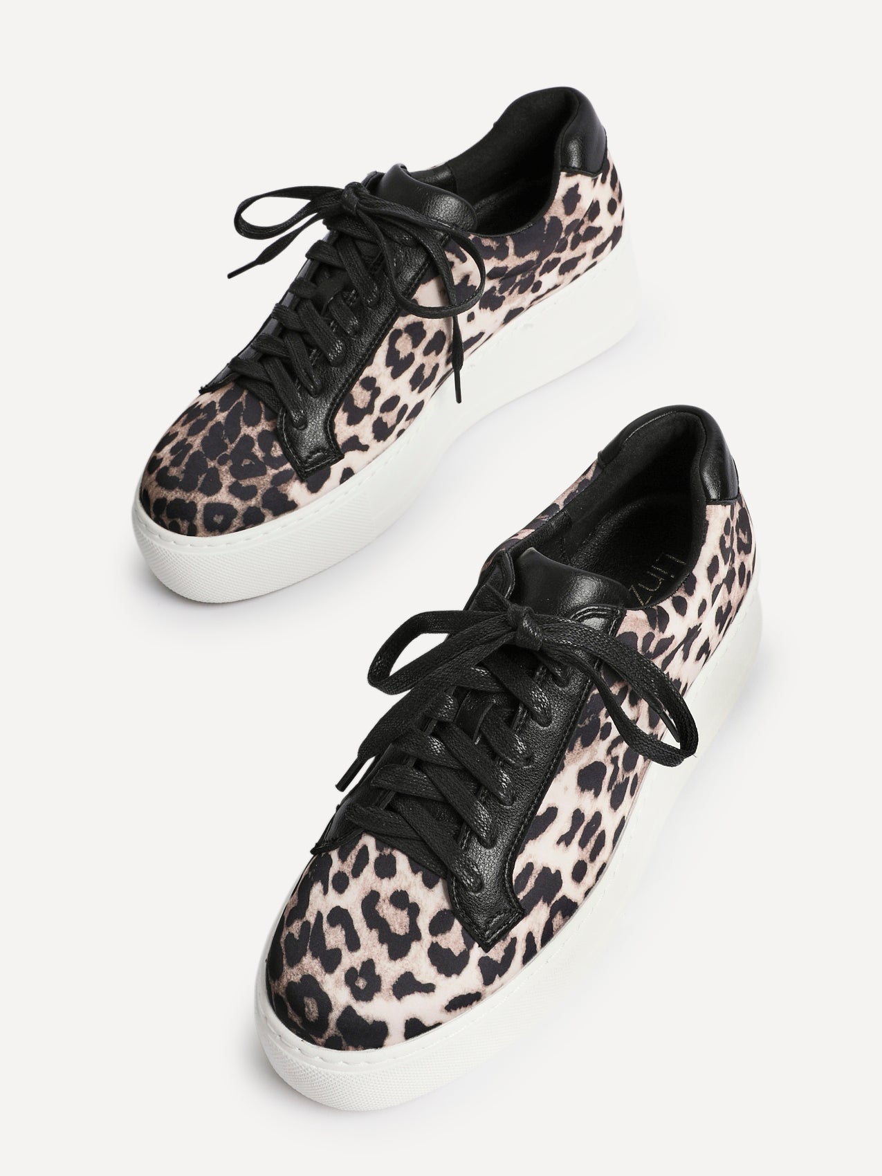 Twyla Leopard Print Trainers