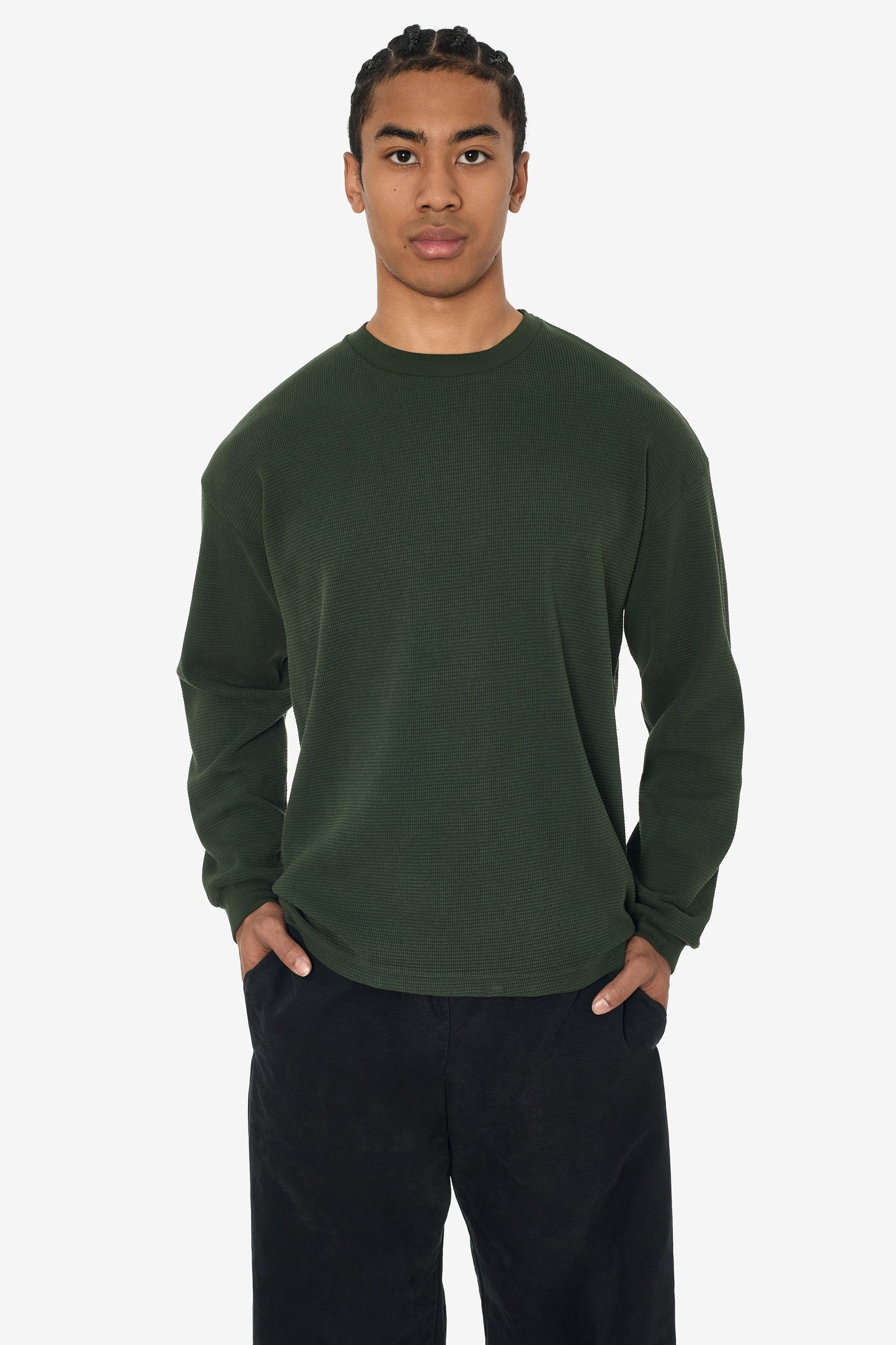 TX407GD - Long Sleeve Heavy Thermal Crew Neck