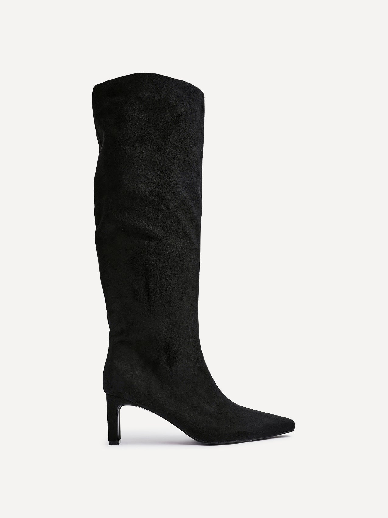 Uptown Black Long Boots