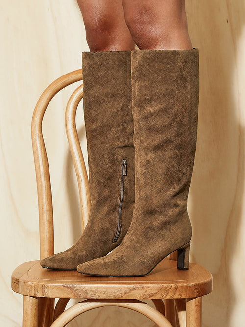 Uptown Sand Long Boots