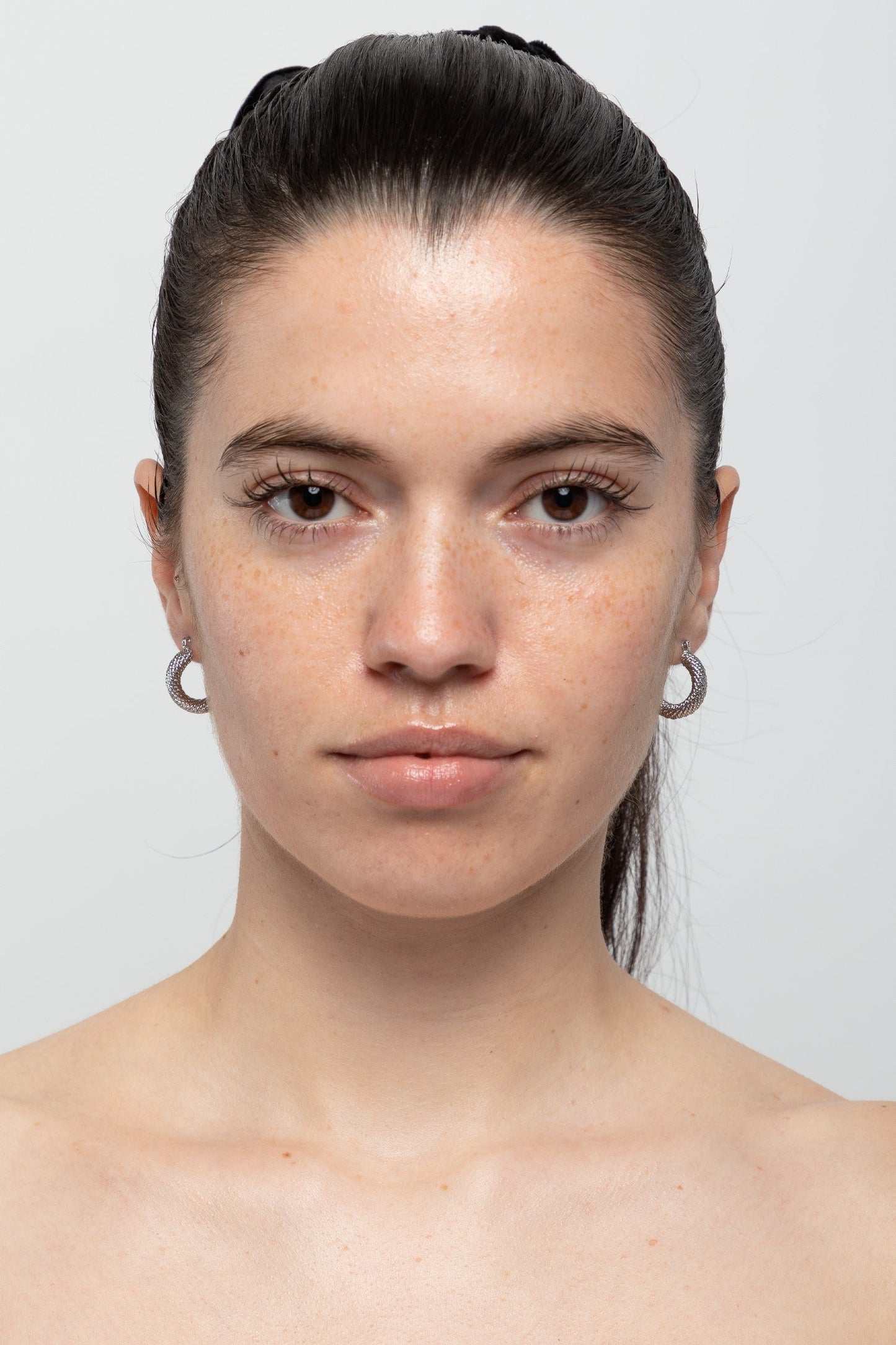 JWL834 - Thick Twisted Pincatch Earrings