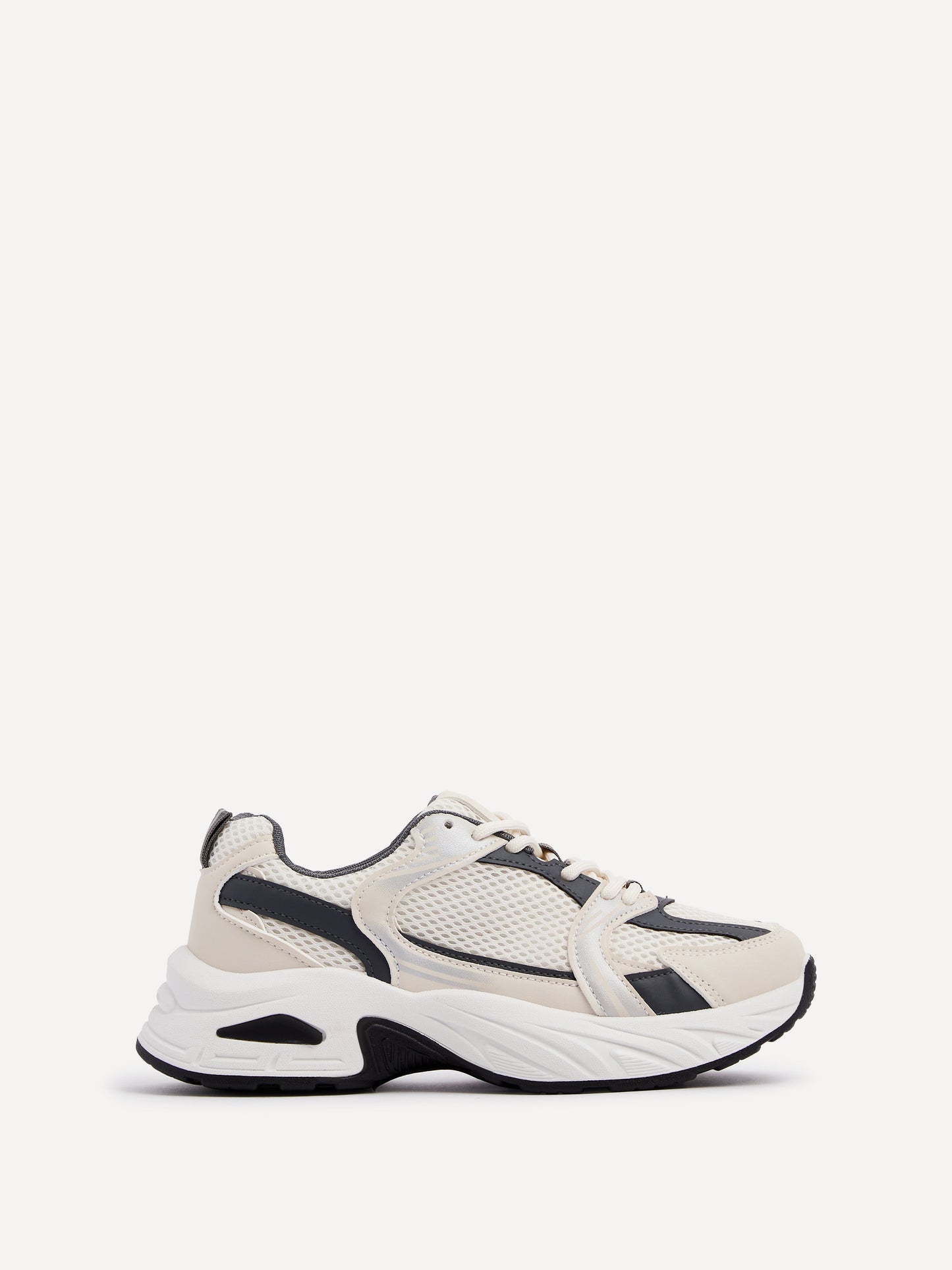 Venture Beige Mesh Trainers