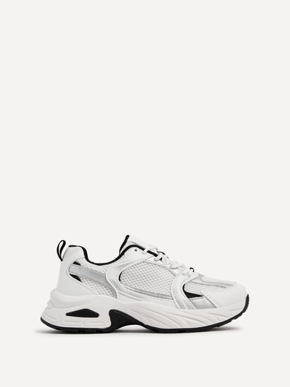 Venture White Mesh Trainers