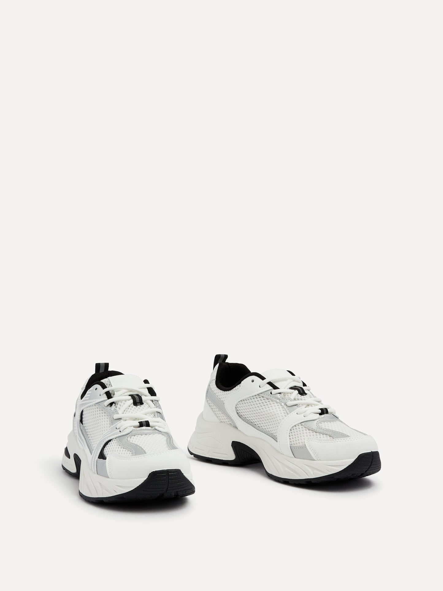 Venture White Mesh Trainers