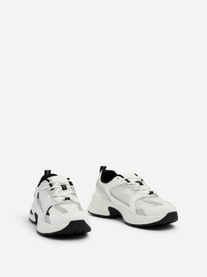 Venture White Mesh Trainers