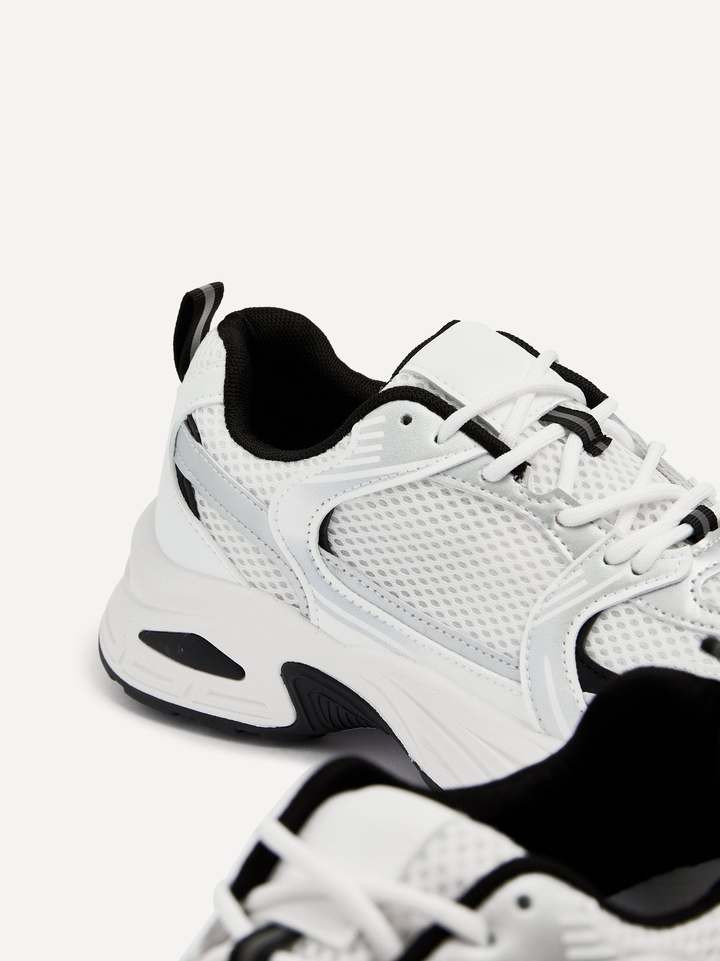 Venture White Mesh Trainers