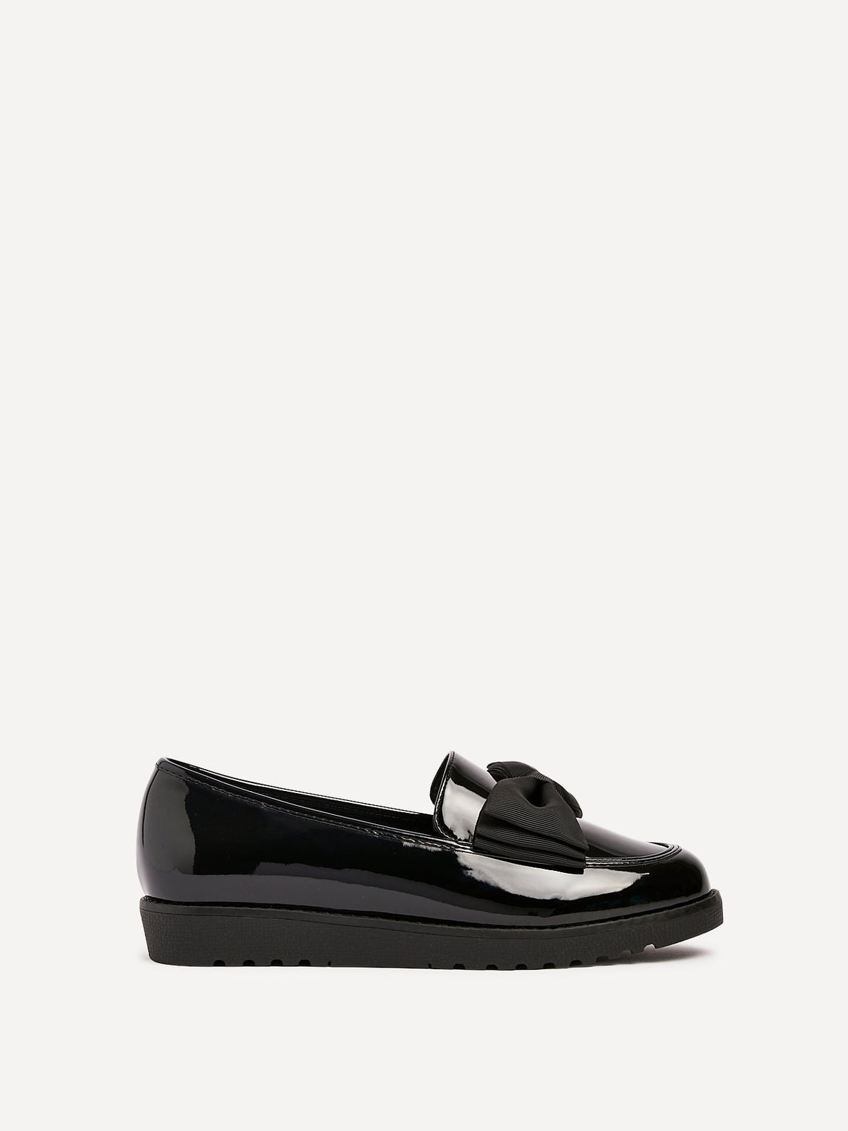 Violetta Wide Fit Patent Loafers