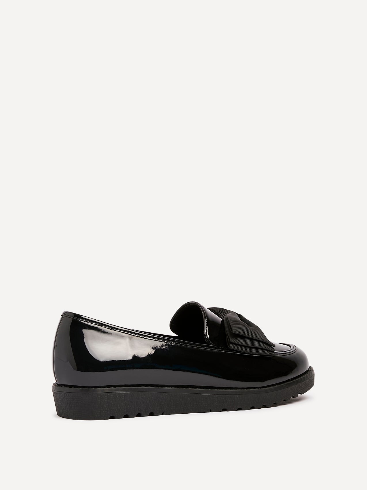 Violetta Wide Fit Patent Loafers