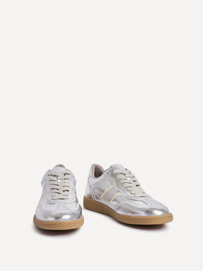 Vortex Silver Trainers