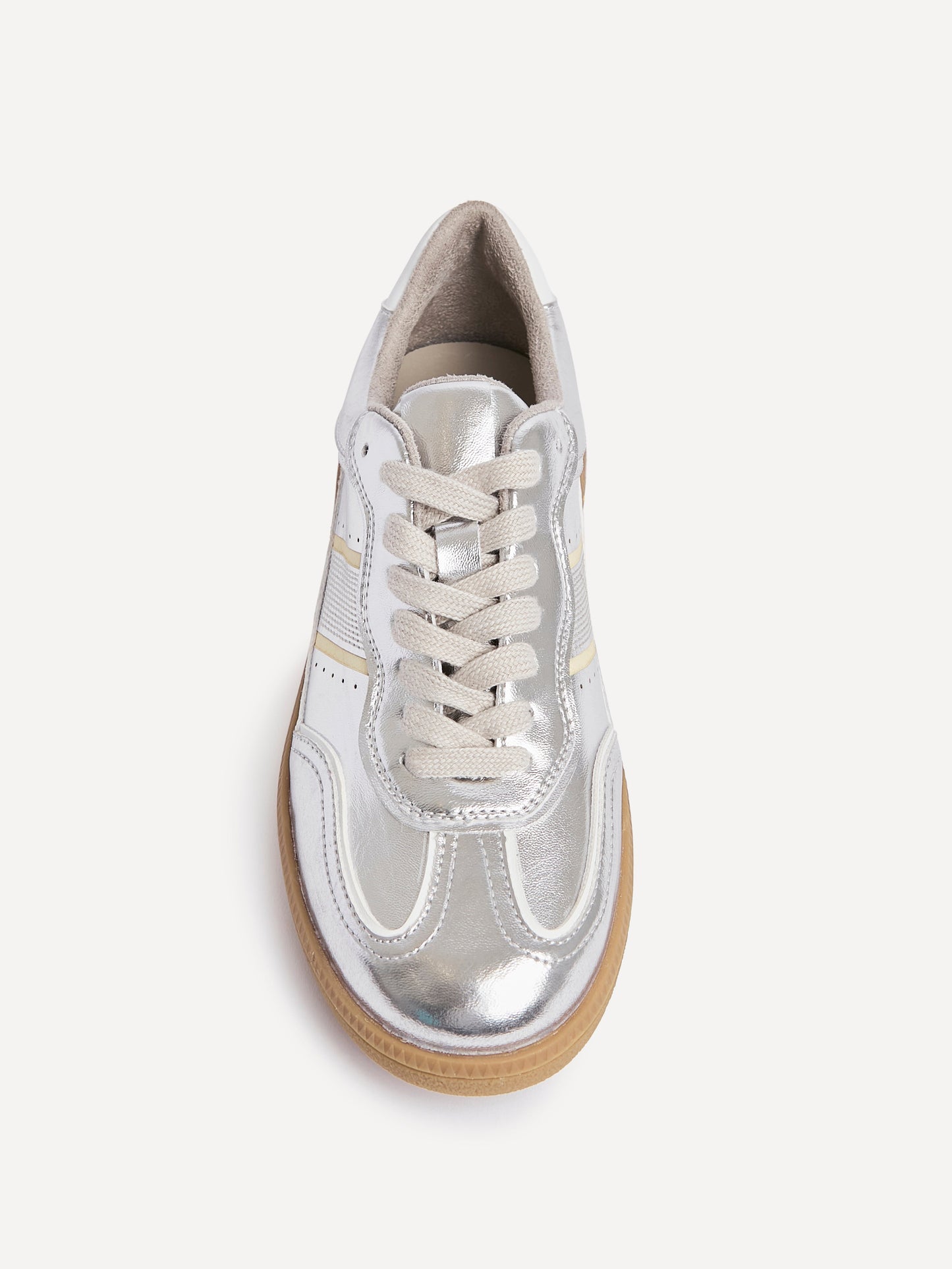 Vortex Silver Trainers