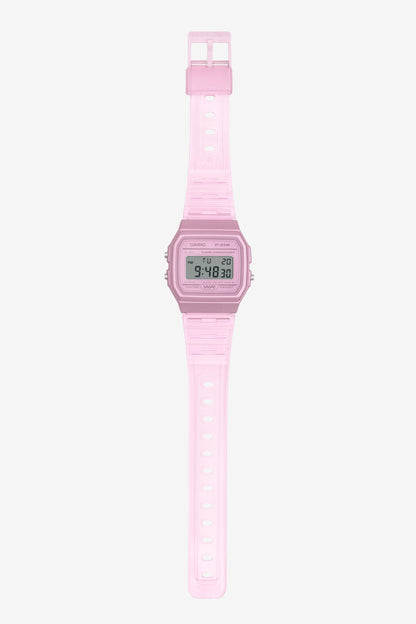 WCHD7CF - Casio Unisex Digital Clear Jelly Strap Watch
