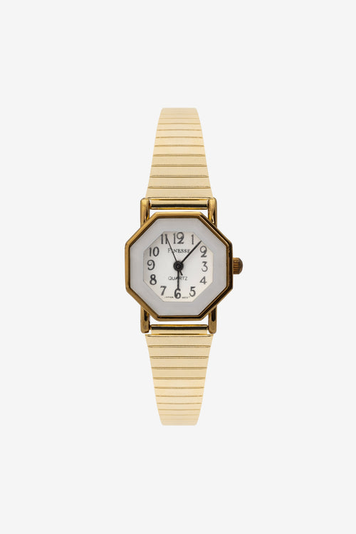 WCHOCT01 - Octogonal Gold Watch