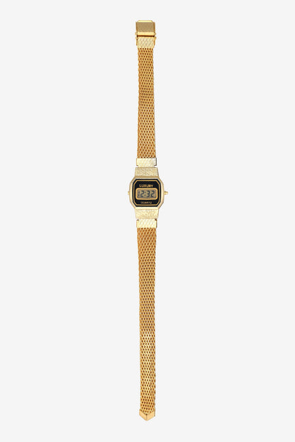 WCHRA55 - Tiny Metal Mesh Luxury Watch