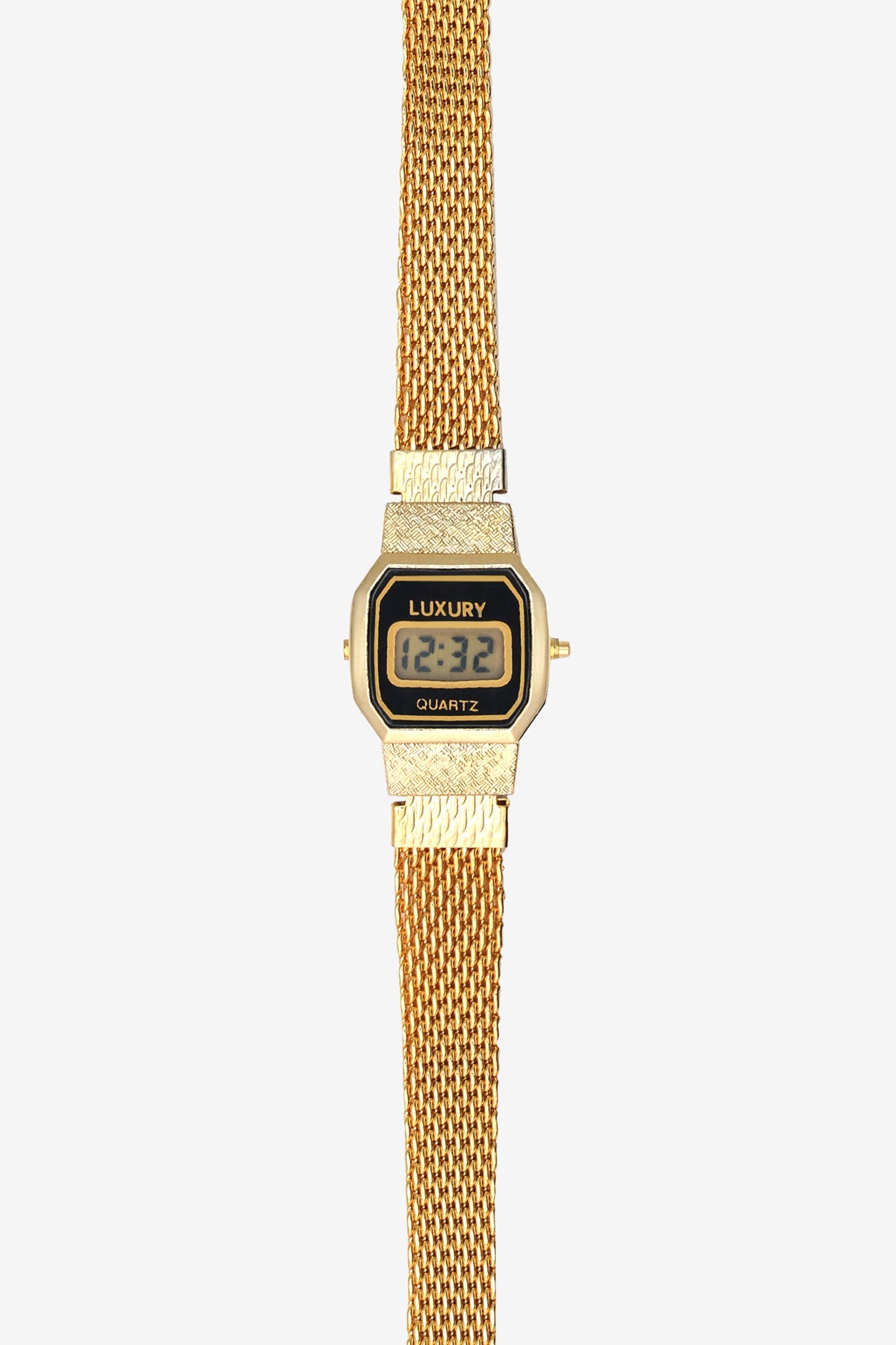 WCHRA55 - Tiny Metal Mesh Luxury Watch