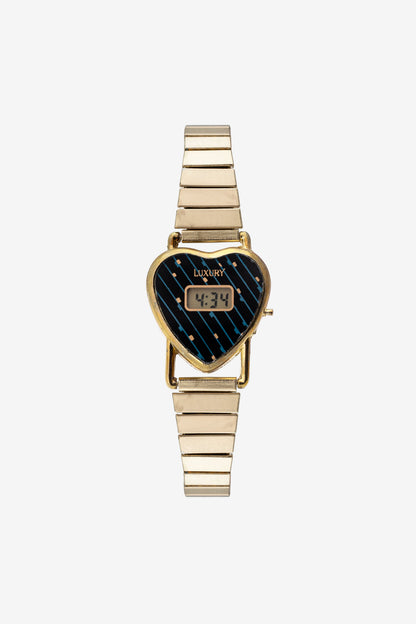 WCHSTPHRT - Striped Heart Watch