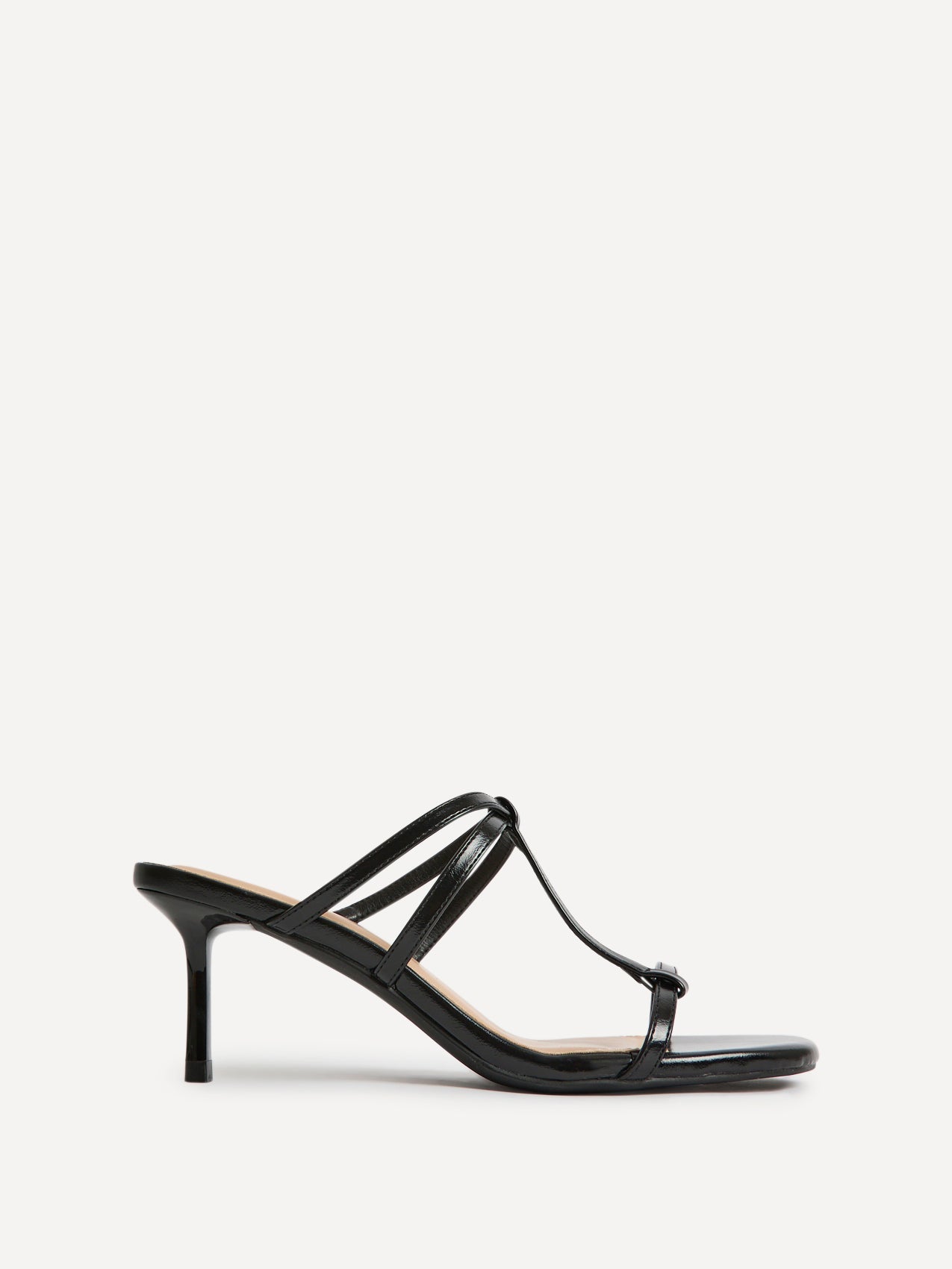 Westside Black Mule Heels