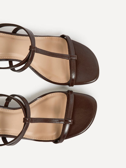 Westside Brown Mule Heels