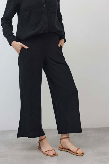 Airy Wide Leg Pants