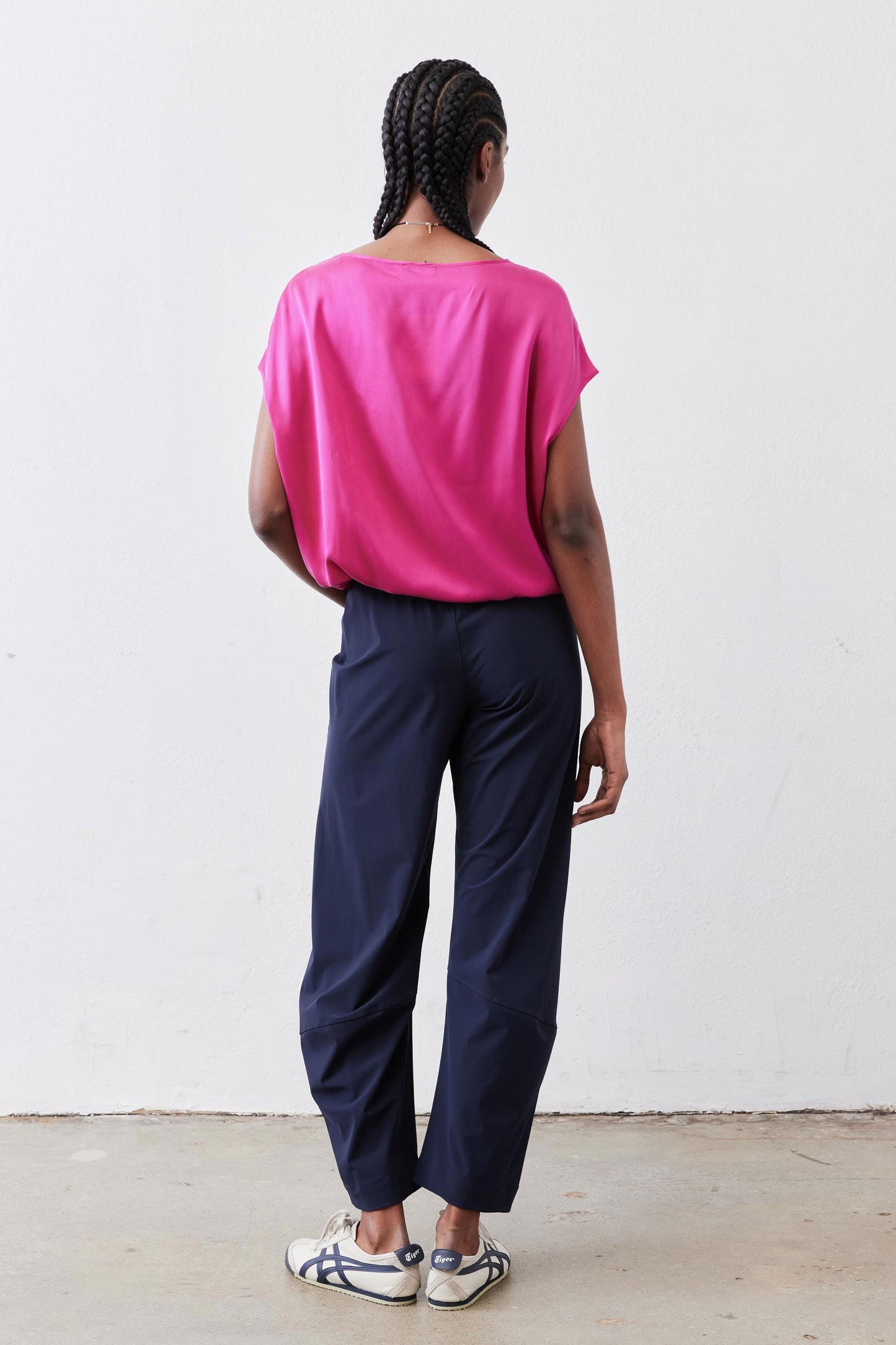 Almost A Tee Silk Blouse