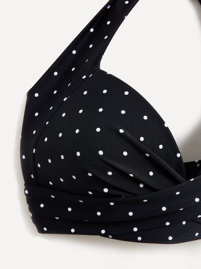 Amalfi Polka Dot High Waisted Tummy Control Bikini
