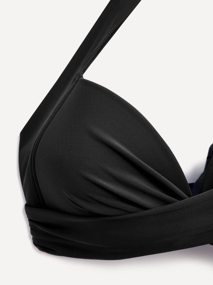 Amalfi Black High Waisted Tummy Control Bikini