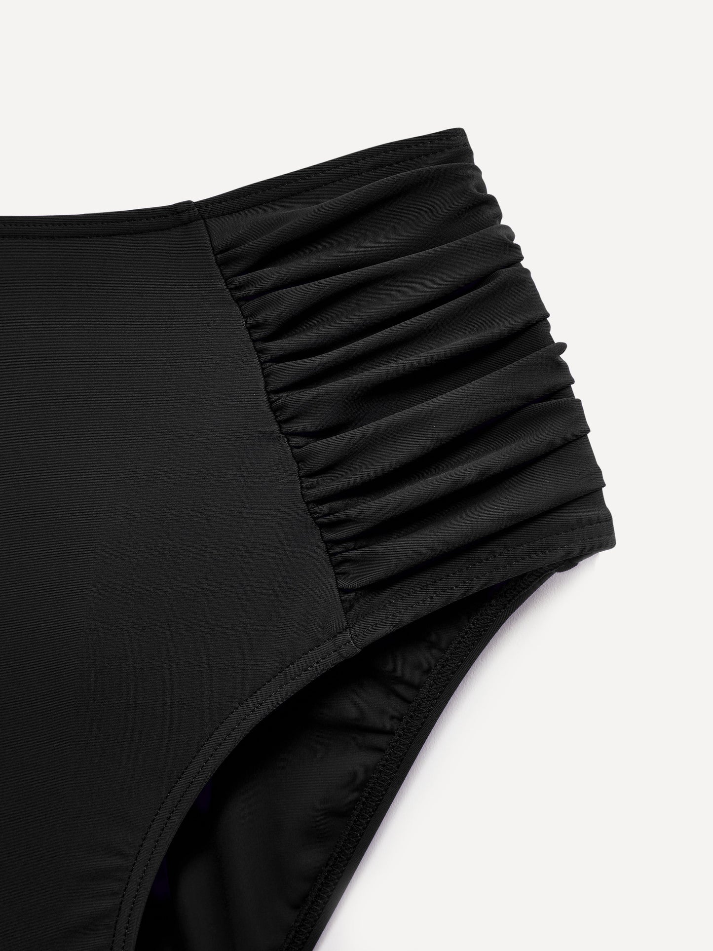 Amalfi Black High Waisted Tummy Control Bikini