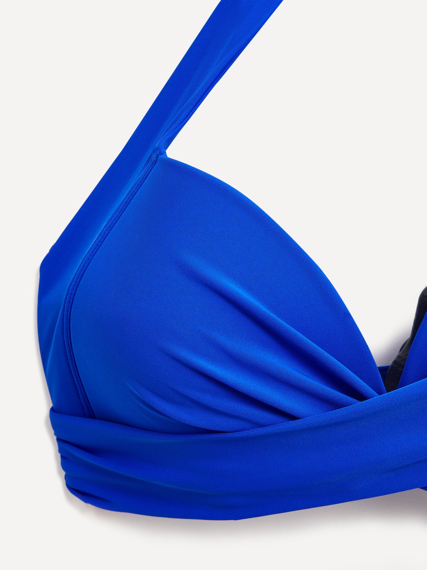 Amalfi Blue High Waisted Tummy Control Bikini