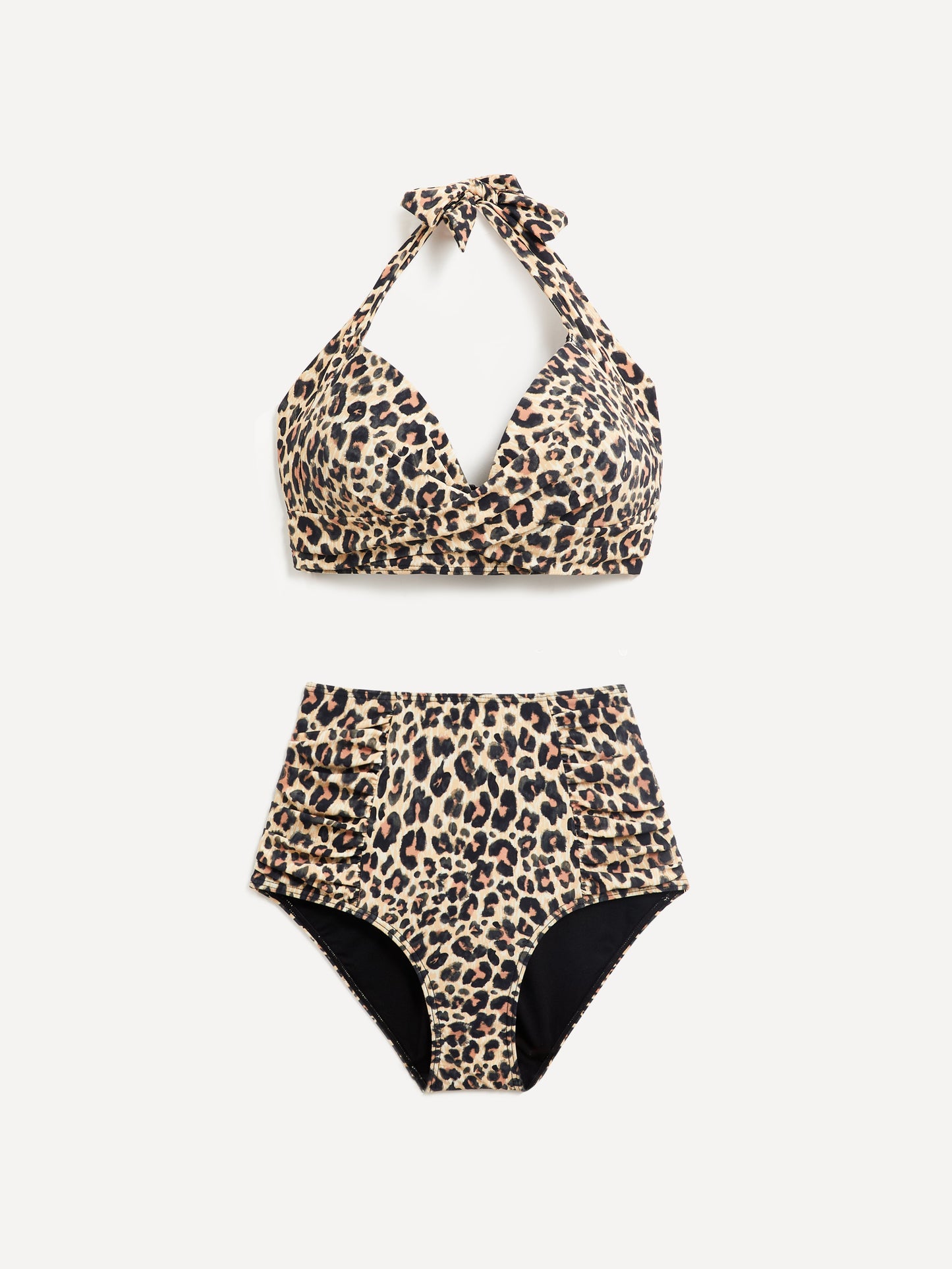 Amalfi Leopard High Waisted Tummy Control Bikini