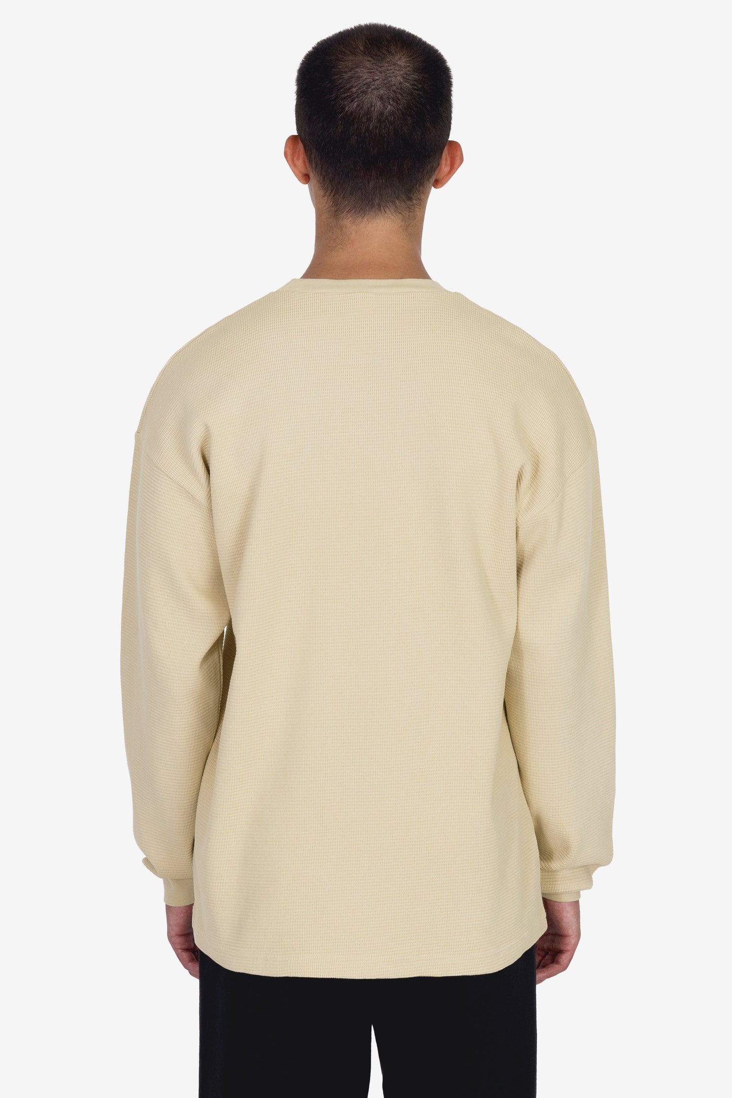 TX407GD Mix - Long Sleeve Heavy Thermal Crew Neck