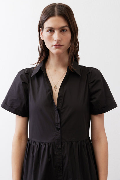 Breaking Free Long Poplin Dress