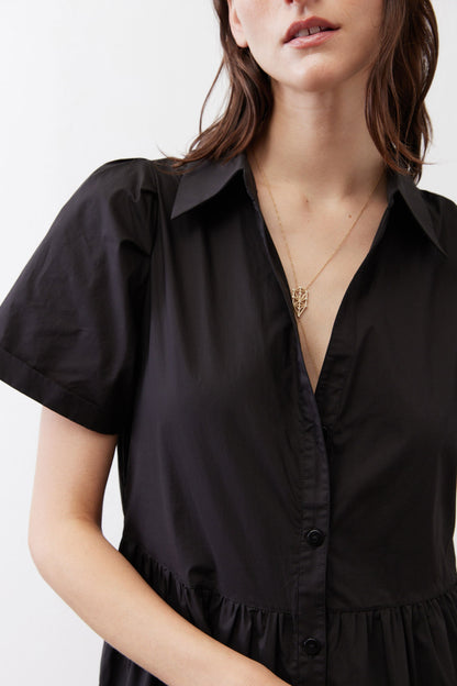 Breaking Free Long Poplin Dress