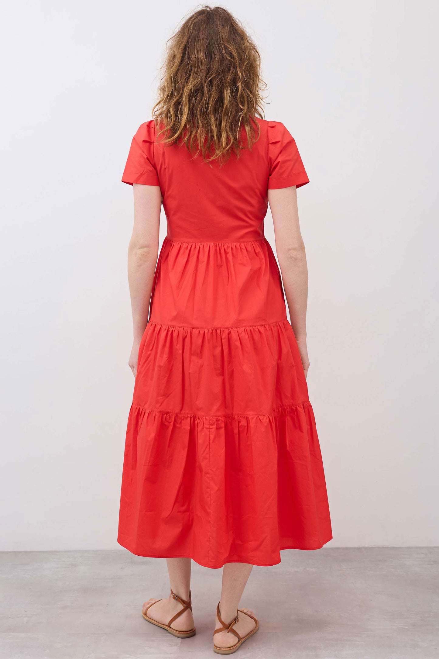 Breaking Free Long Poplin Dress