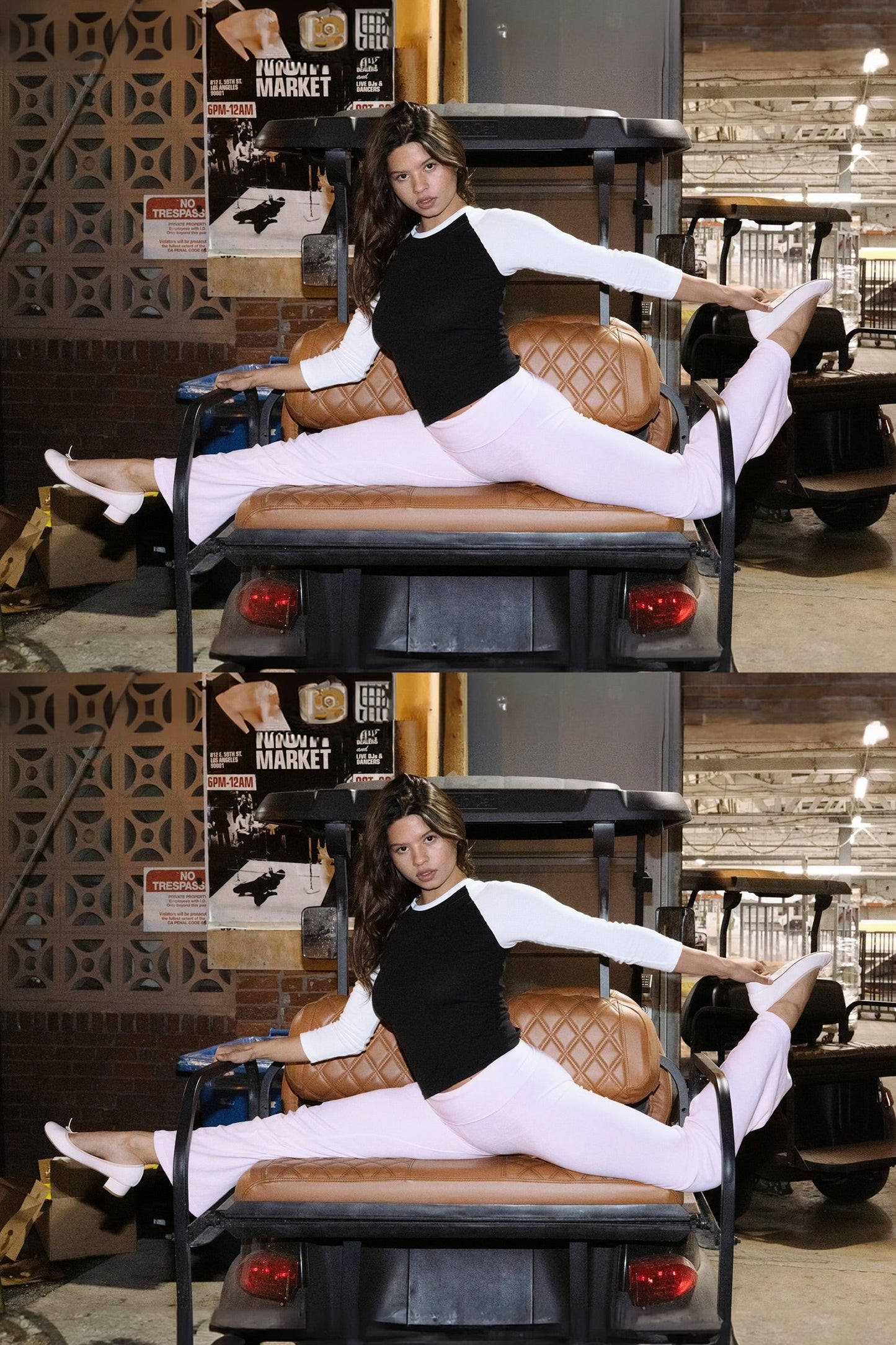 VLR300GD - Velour Garment Dye Yoga Legging