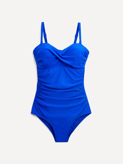 Capri Blue Tummy Control Swimsuit