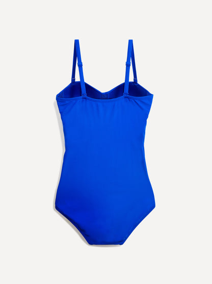 Capri Blue Tummy Control Swimsuit