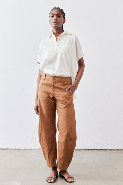 The Uptown Loose Linen Pants
