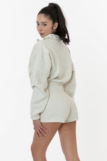 CF330 - Cotton Fleece High Waist Fitted Short