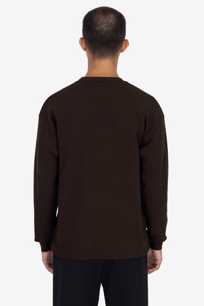 TX407GD Mix - Long Sleeve Heavy Thermal Crew Neck