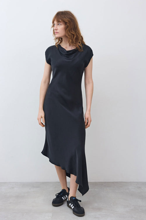 Cut on Bias Silk Dress