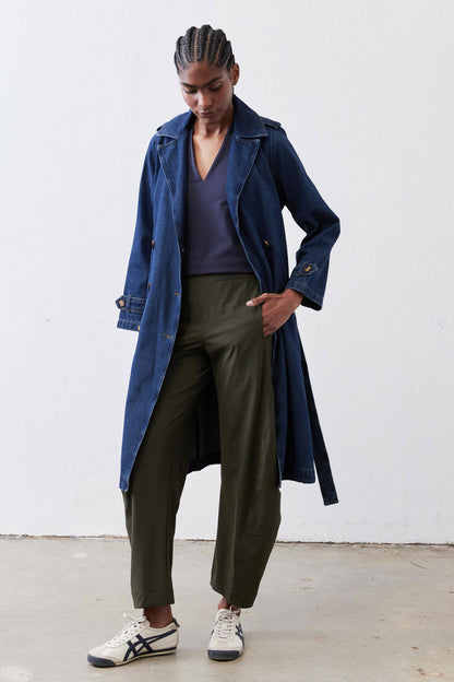 The Denim Trench Coat