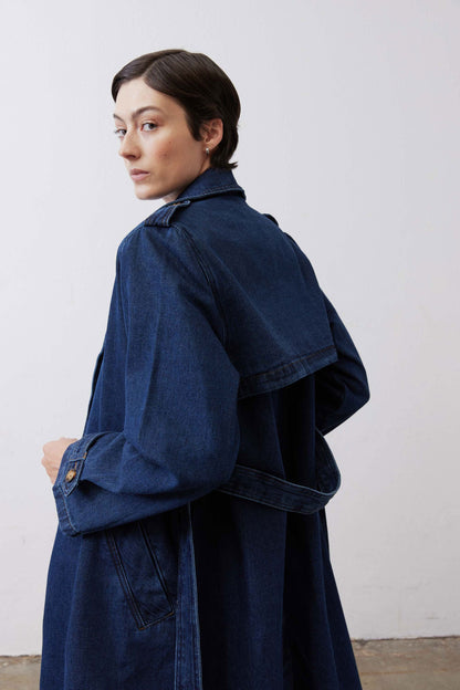 The Denim Trench Coat