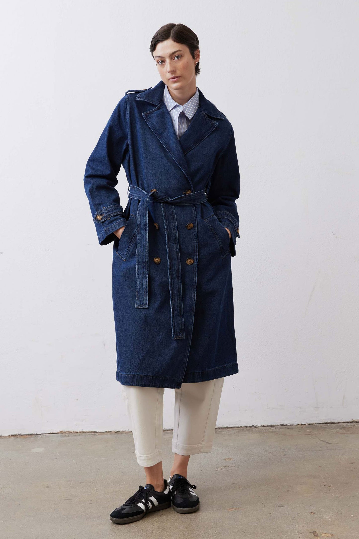 The Denim Trench Coat