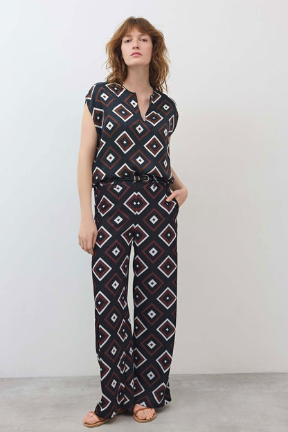 The Editor Wide Leg Trousers