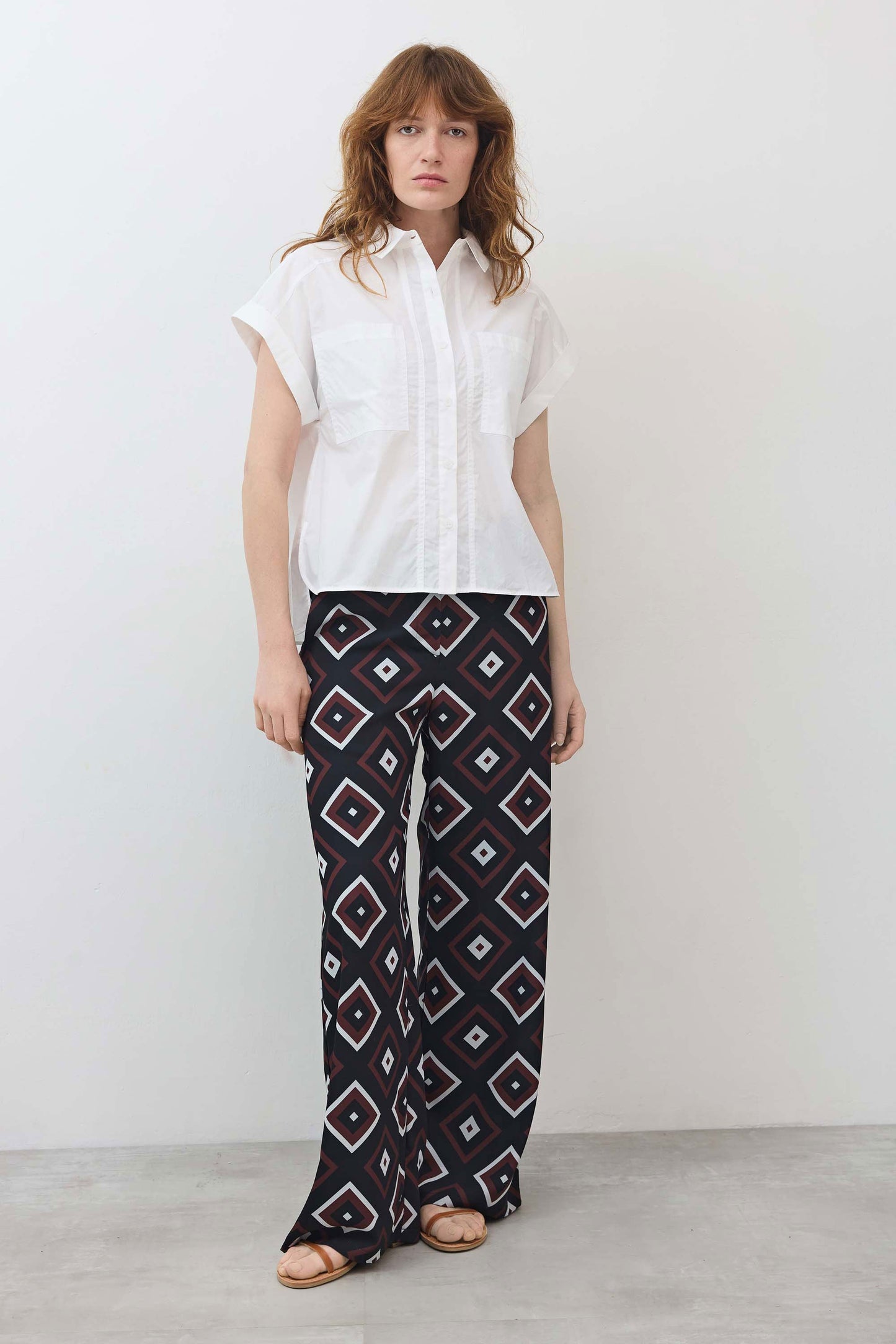 The Editor Wide Leg Trousers