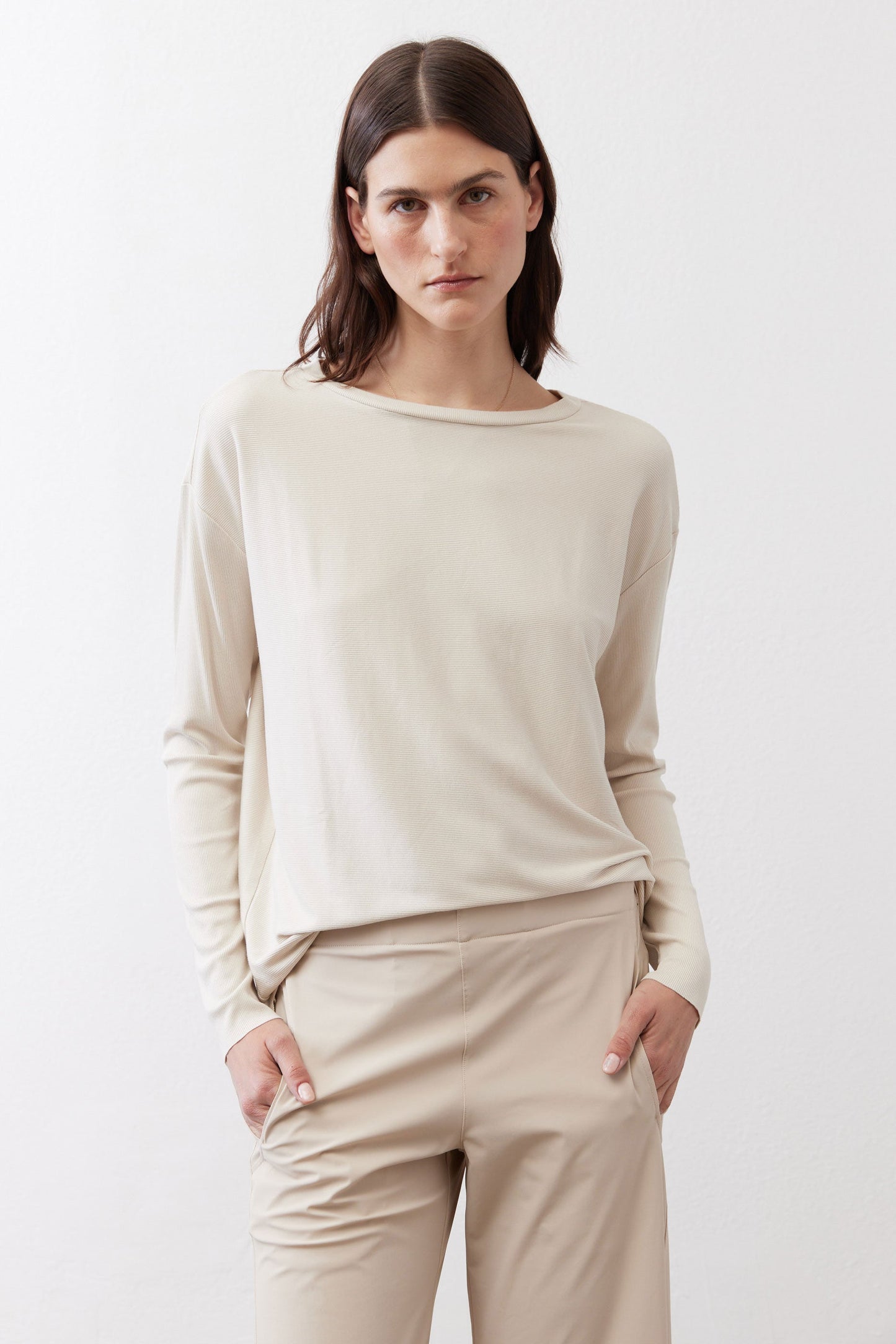 Essential Top With Buttons In The Back