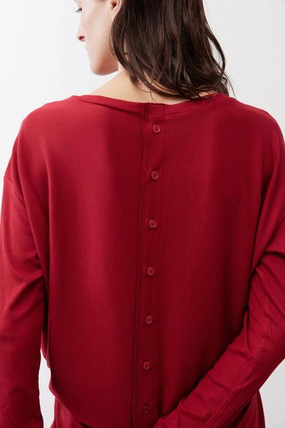 Essential Top With Buttons In The Back