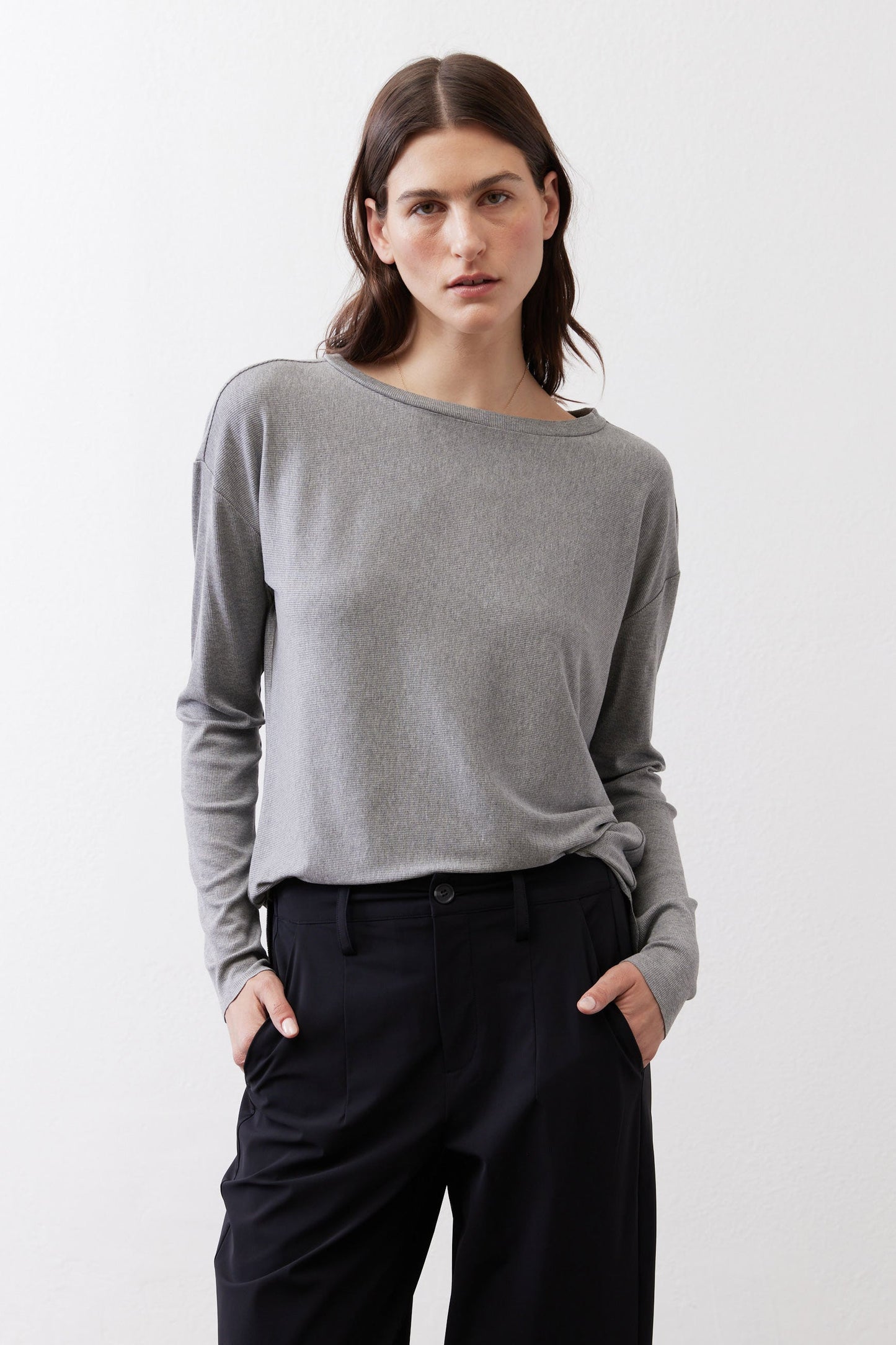 Essential Top With Buttons In The Back