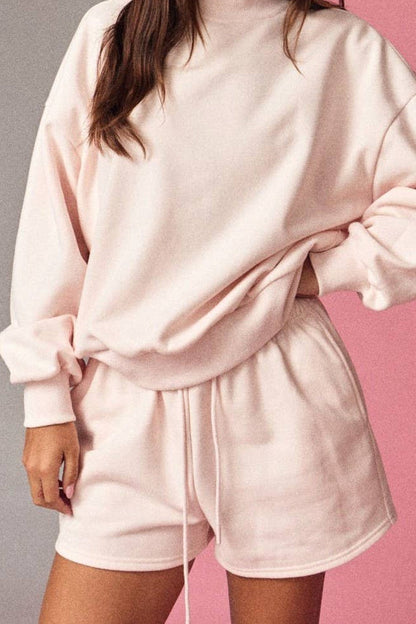 mockneck sweatshirt